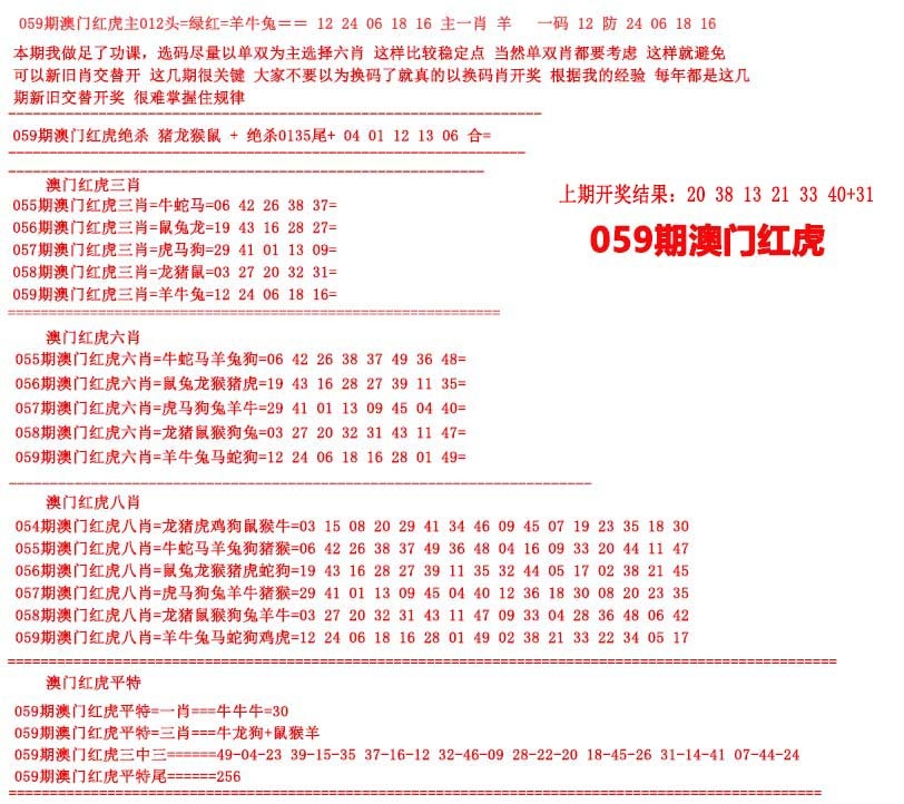059期红虎图[图]