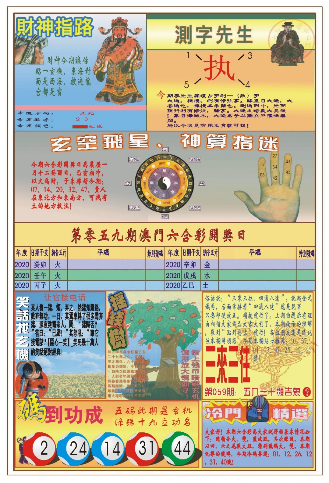 059期(新版)四柱预测B[图]