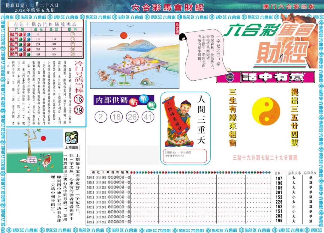 059期马会财经A[图]