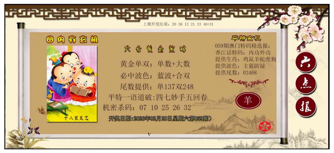 059期黄金策略[图]