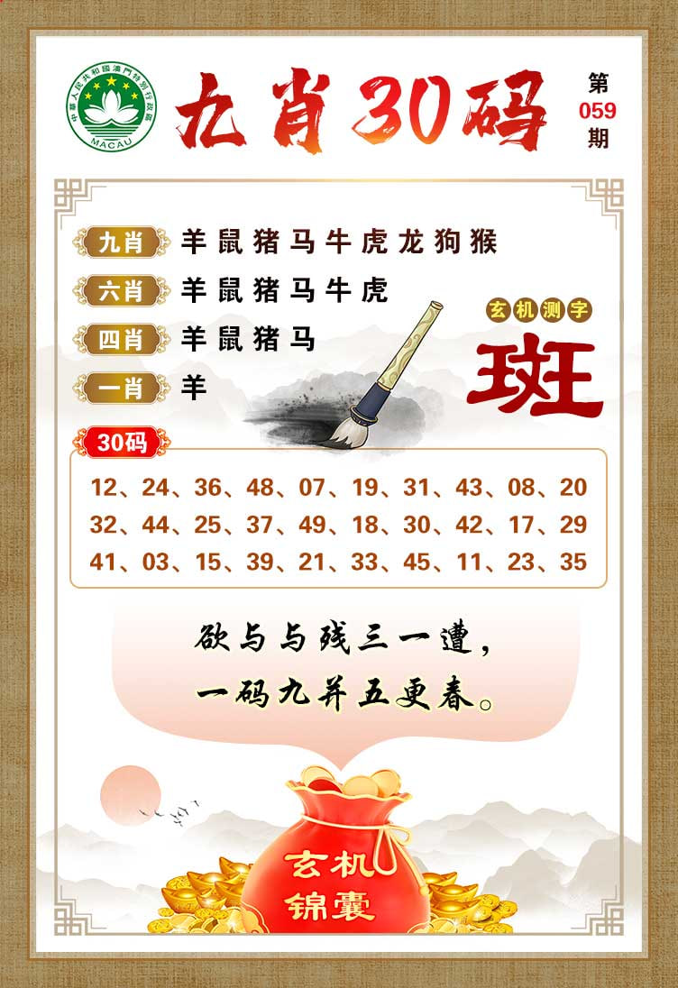 059期九肖30码[图]