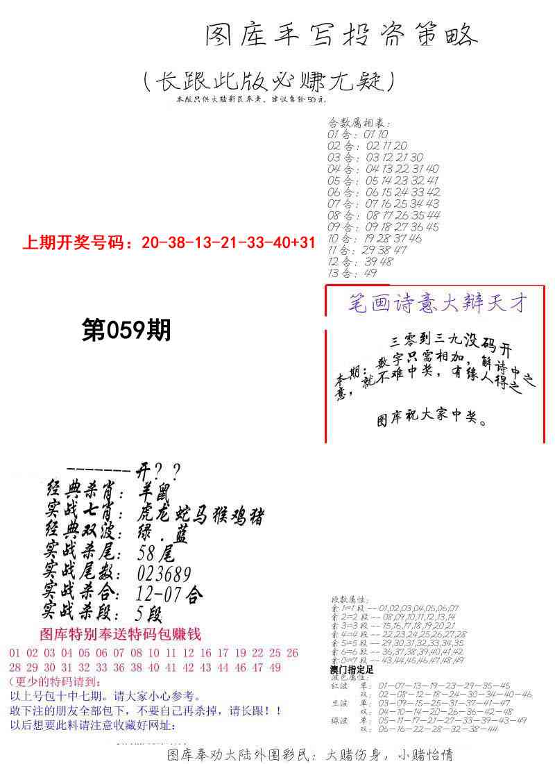 059期手写投资策略[图]