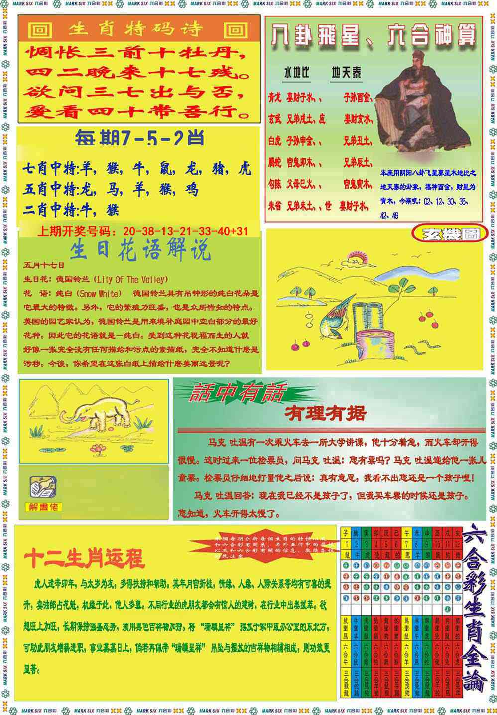 059期九龍马经B(推荐)[图]