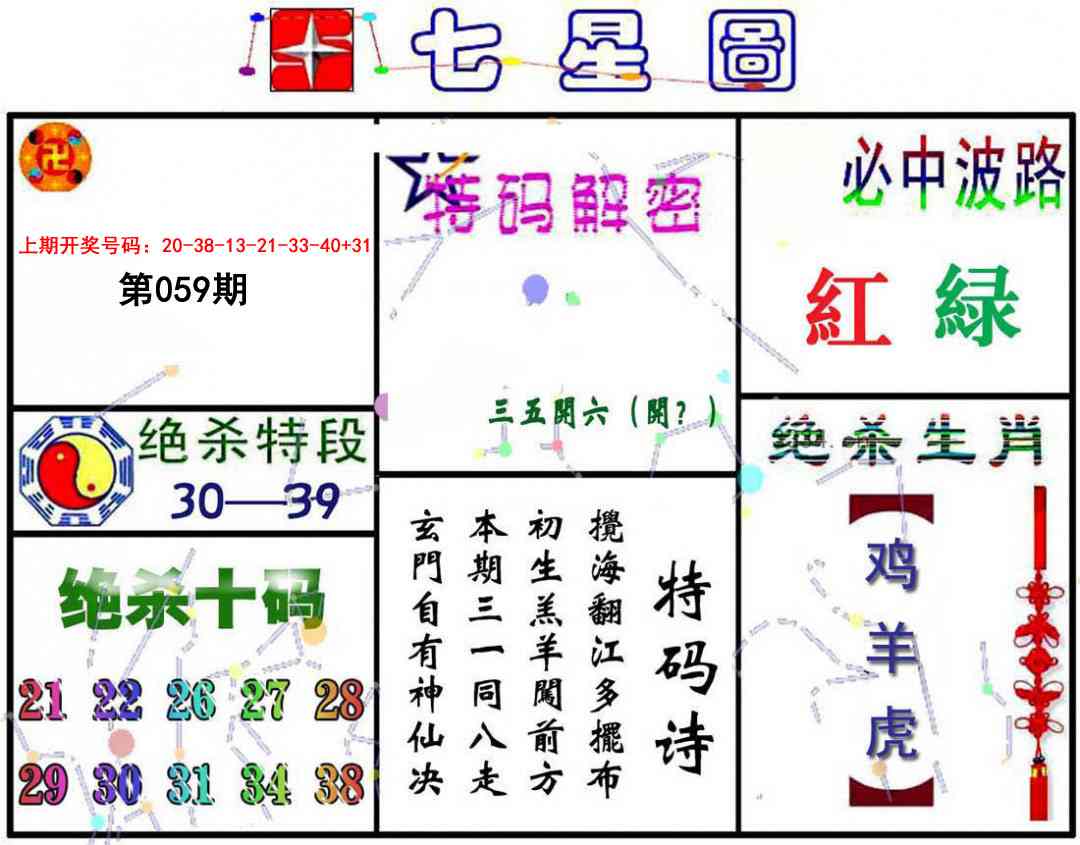 059期七星图A[图]