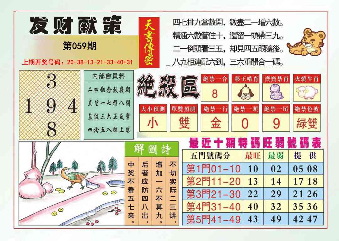 059期发财献策[图]