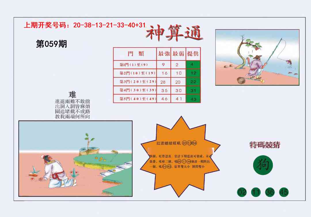 059期4-台湾神算[图]
